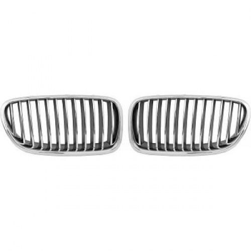 Grilles calandre BMW Serie 5 F10 F11 10-13 - Chrome
