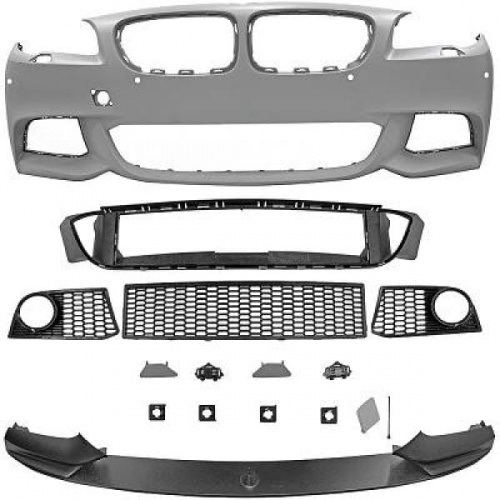 Pare choc avant BMW Serie 5 F10 F11 - look Mperf - PDC