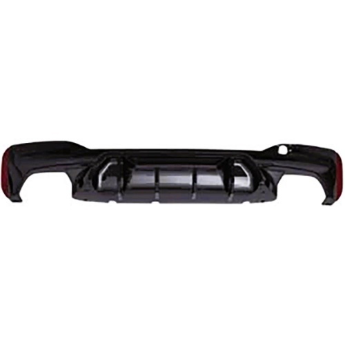 Diffuseur arrière look Sport-Competition noir brillant pour BMW Série 5 G30 / G38 M-Tech 17-24
