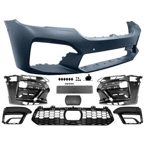 Pare choc avant look M5 avec ACC et PDC pour BMW Série 5 G30 / G31 20-23