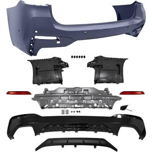 Pare choc arrière look M-Performance avec PDC pour BMW Série 5 G31 Touring 20-23