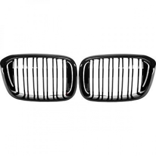 Grilles calandre BMW X3 G01 - Noir brillant - look Mperf