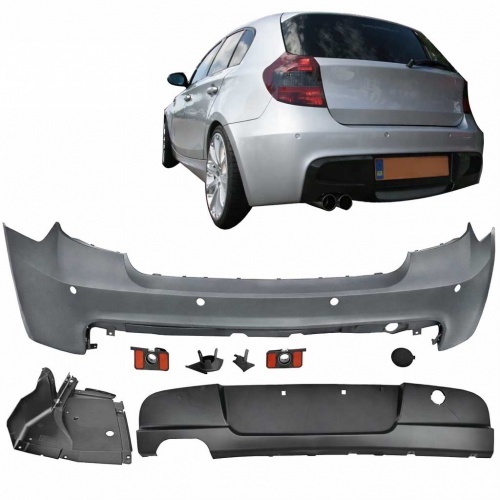 Pare choc arriere BMW Serie 1 E81 E87 04-11 PACK M - PDC