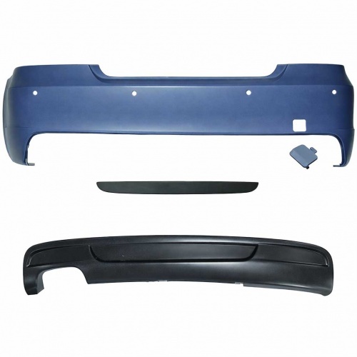Pare choc arriere BMW Serie 1 E82 E88 07-13 look Mtech - PDC