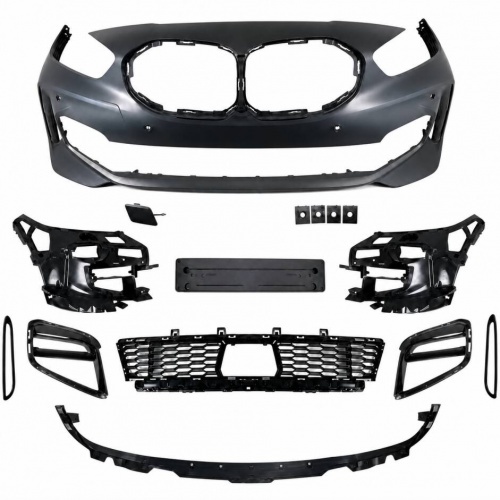 Pare choc avant look M avec PDC et ACC pour BMW Série 1 F40 19-24