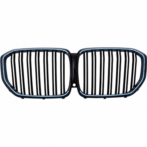 Calandre avant look M-Tech noir brillant à LED avec caméra pour BMW X5 G05 18-22