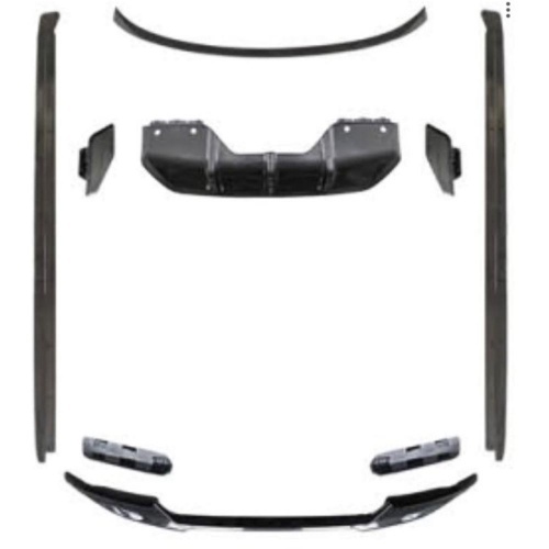 Kit de spoilers look M-Performance look carbone pour BMW X6 F16 / F86 14-19
