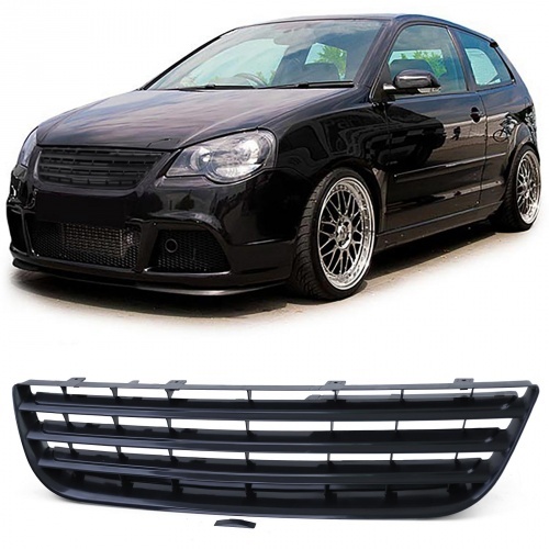 Grille calandre VW Polo (9N3) 05-09 - look sport - Noir