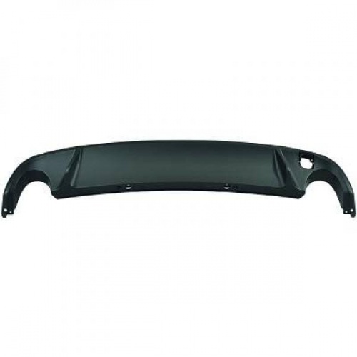 Diffuseur arriere GOLF 6 look GTI double 08-12 - Noir