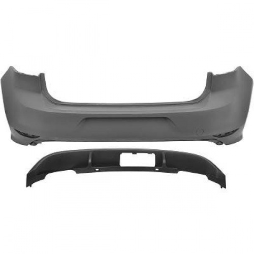 Pare choc arriere VW Golf 7 (VII) look R20