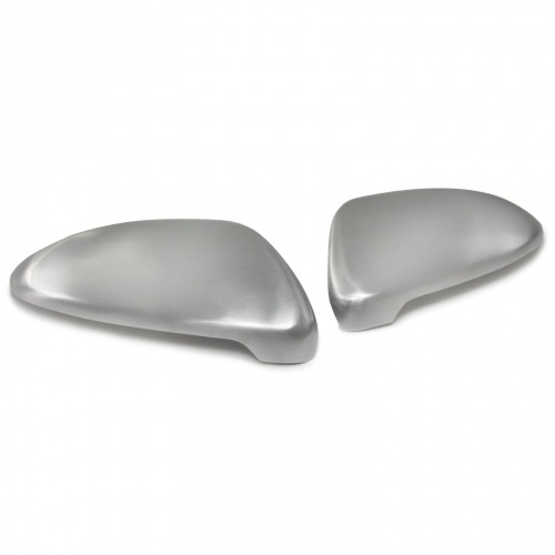 Coques adhesives retroviseur Chrome Mat pour VW GOLF 7 12-17