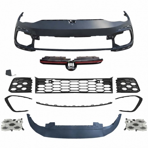 Pare choc avant VW Golf 8 (VIII) - 20-23 - look GTI - PDC