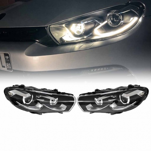 2 Phares fullLED avant VW Scirocco xenon AFS - 08-14  - Noir
