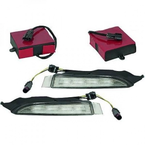 2 Feux de jour LED DRL Ready - VW Scirocco 08-14  R + cligno - Blanc