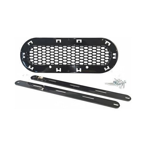 Support logo embleme universel pour calandres Audi A1 A3 A4 A5