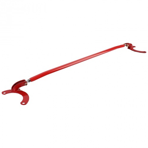 Barre anti-rapprochement alu rouge réglable Peugeot 206 98-08