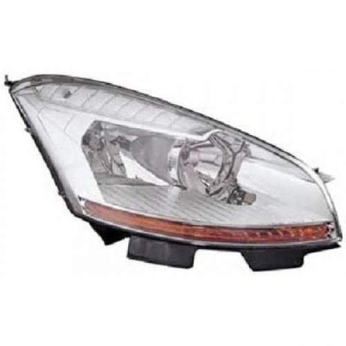 Phare droit passager Citroen C4 Picasso - 06-10 - Chrome