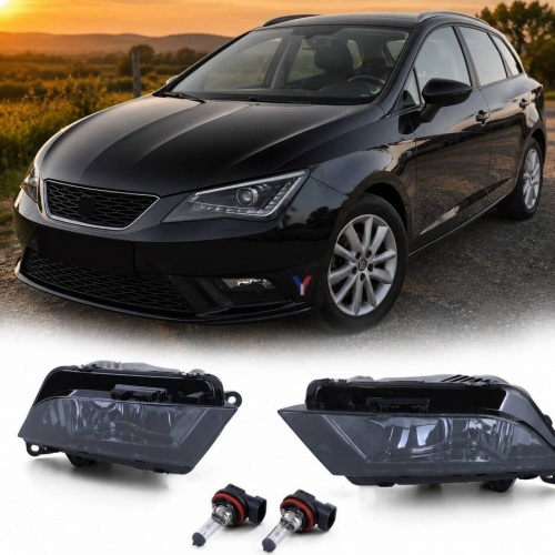 Antibrouillards pour Seat Ibiza 6J - Ibiza 6P - Leon 5F - Noir