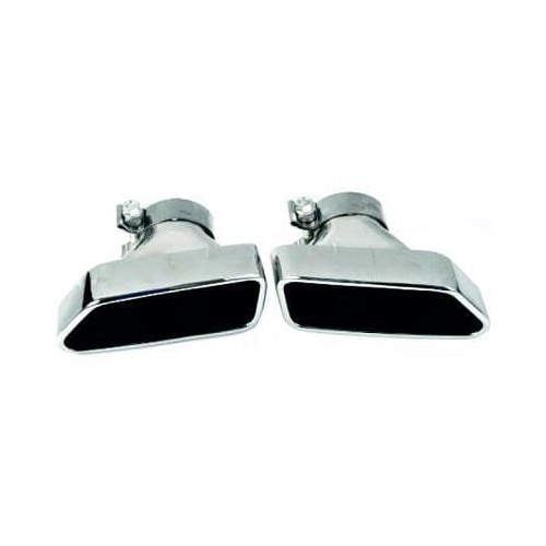 Echappements inox BMW Serie 5 F10 F11 LCI look M