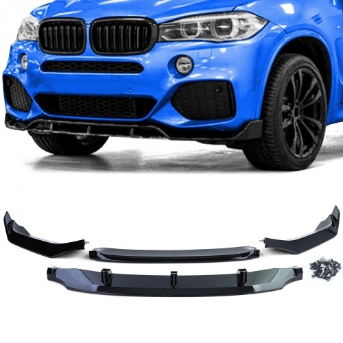 Lame avant BMW X5 F15 13-18 look Mperf - noir Brillant