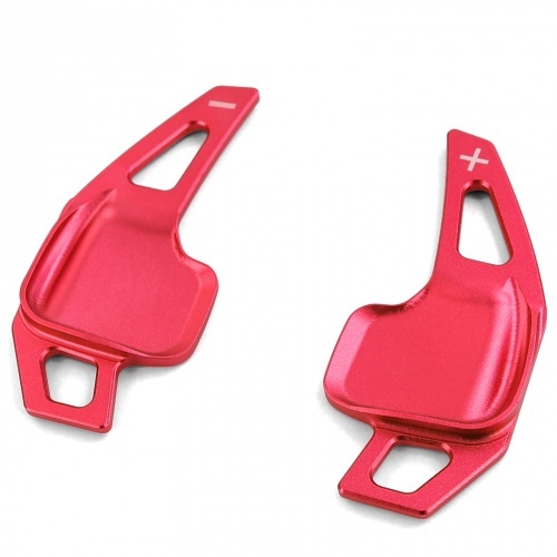 Palettes volant Alu Rouge BMW F20 F22 F45 F30 F31 F32 F33 F10 F11 F48 F26 F15 F16