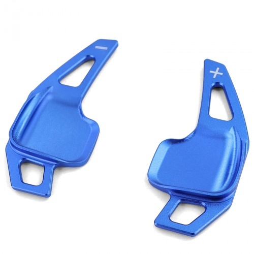 Palettes volant Alu Bleu BMW F20 F22 F45 F30 F31 F32 F33 F10 F11 F48 F26 F15 F16