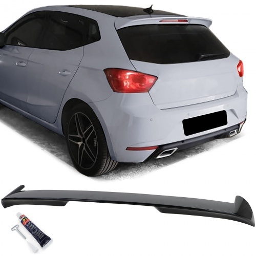 Becquet spoiler de toit - Seat Ibiza KJ 17-21 - noir brillant