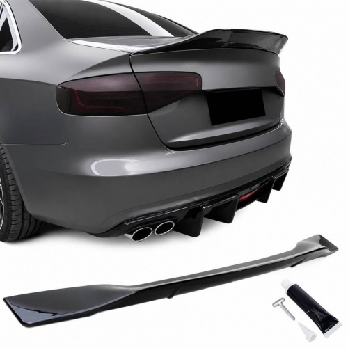 Becquet de coffre Performance noir brillant - Audi A4 B8 Berline 07-15