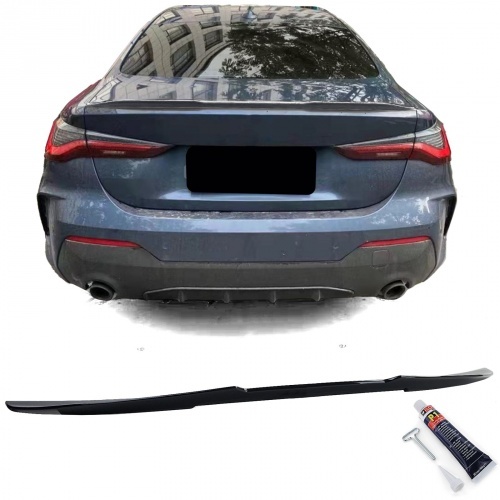 Becquet hayon BMW Serie 4 G22 G23 20-24 - noir brillant