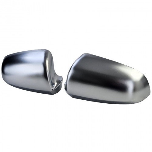 Coques retroviseur Chrome Mat pour Audi A3 8P A4 B6 B7 A6 C6