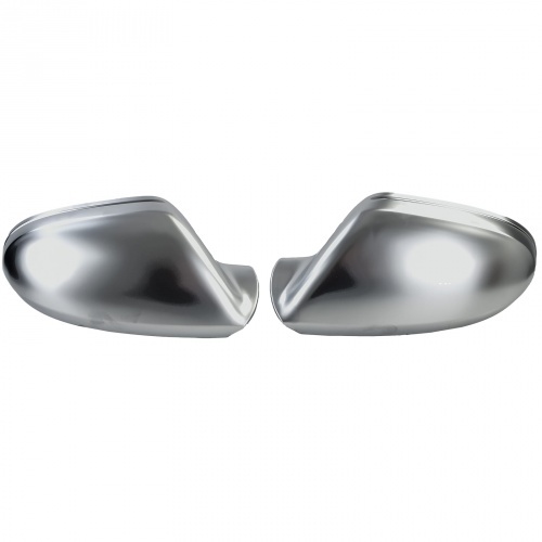 Coques retroviseur Chrome Mat pour Audi A6 C7 sans assistant - 11-18