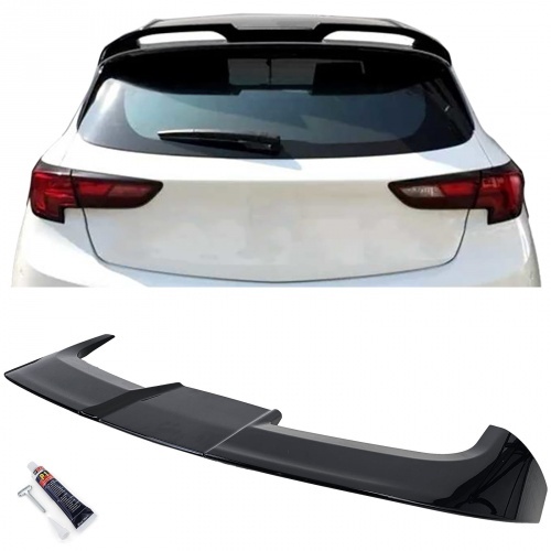 Becquet spoiler de coffre - Noir Brillant - Opel Astra K hayon - 15-21