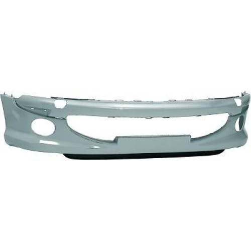 Pare choc avant Sport apprêté avec emplacements antibrouillards pour Peugeot 206 XS / S16 98-09