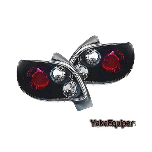2 Feux arriere Peugeot 206 CC - Noir