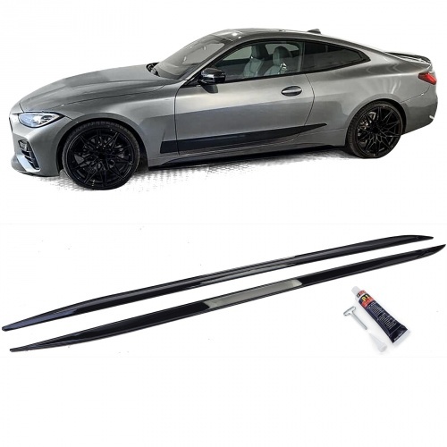 Extension Bas de caisse BMW Serie 4 G22 G23 - 20-24 - look Mperf