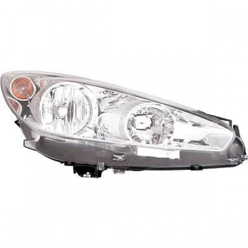 Phare avant droit passager Peugeot 308 11-13 - Chrome
