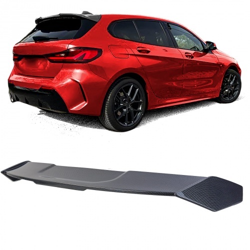 Becquet spoiler de coffre - look carbone - BMW Serie 1 F40 pack M - 19-23