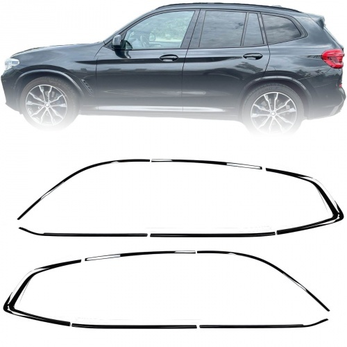 Kit de garnitures de portes Noir Brillant BMW X3 G01 17-24