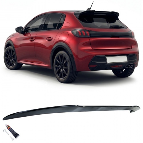 Becquet de toit sport noir brillant pour Peugeot 208 II 2019-2023