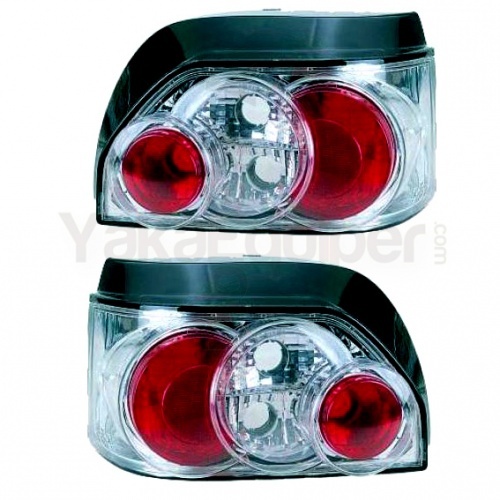 2 Feux arriere Renault Clio 1 91-98 - Chrome