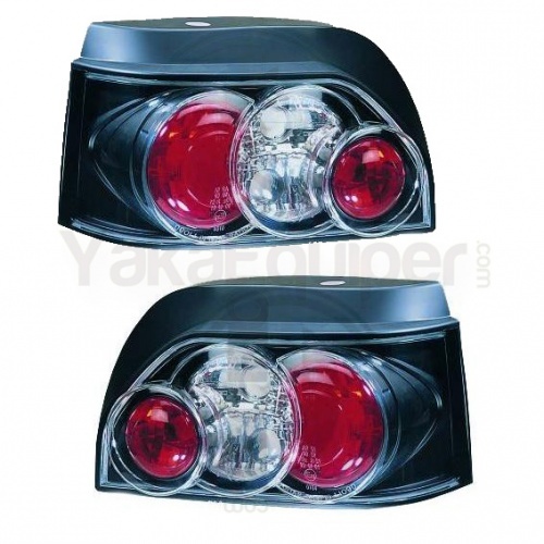 2 Feux arriere Renault Clio 1 91-98 - Noir