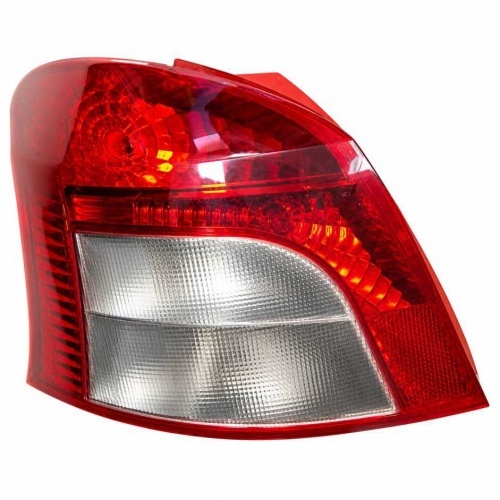 Feu arrière gauche Toyota Yaris 2 2005-2009 - Rouge / Fumé