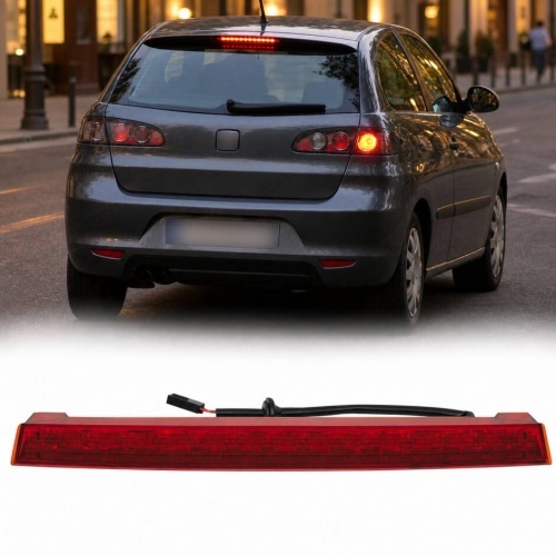 Feu stop LED pour SEAT Ibiza 6L 02-08  - Rouge