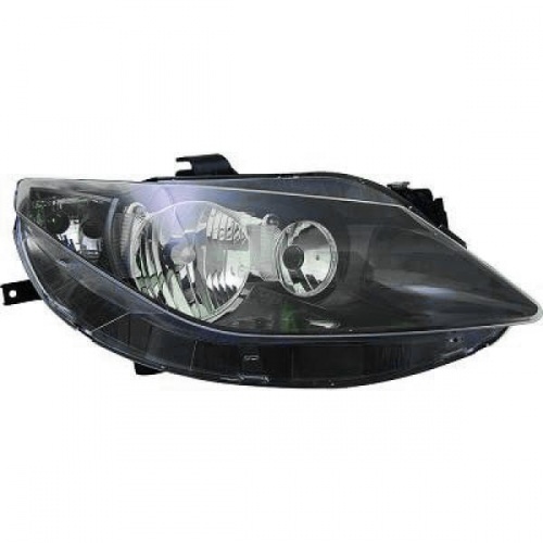 Phare droit passager SEAT Ibiza 6J H7 - 08-12 - Noir