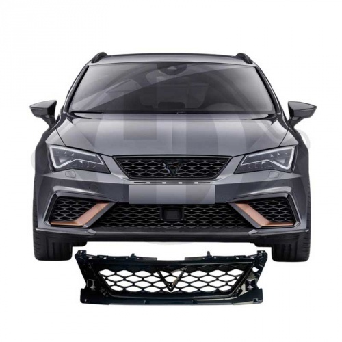Grille calandre Seat LEON 5F 12-20 look cupra R - Noir