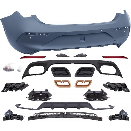 Pare choc arrière look Cupra avec PDC et Parking Assist pour Seat Leon IV KL 20-26