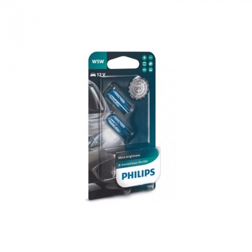 2 ampoules W5W Philips X-tremeVision Pro150 12961XVPB2