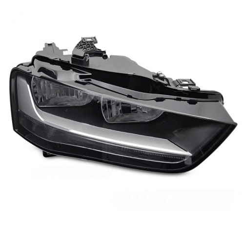 Phare halogene droit AUDI A4 B8 phase 2 11-15 - Noir