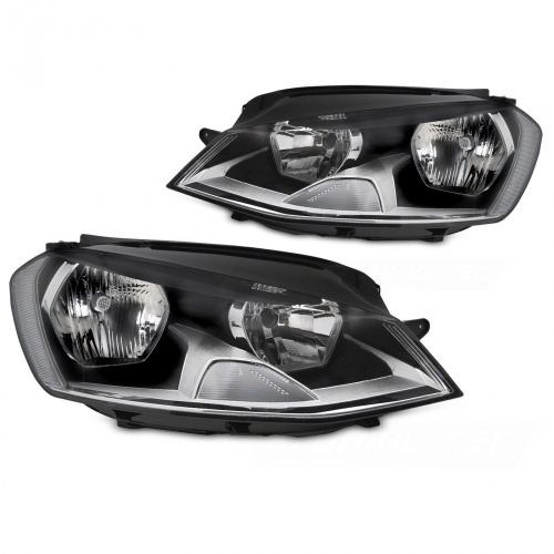 2 Phares avant VW Golf 7 13-17 - DRL - H15/H7