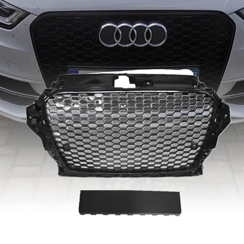 Grille calandre Audi A3 8V - look RS3 - Noir - PDC